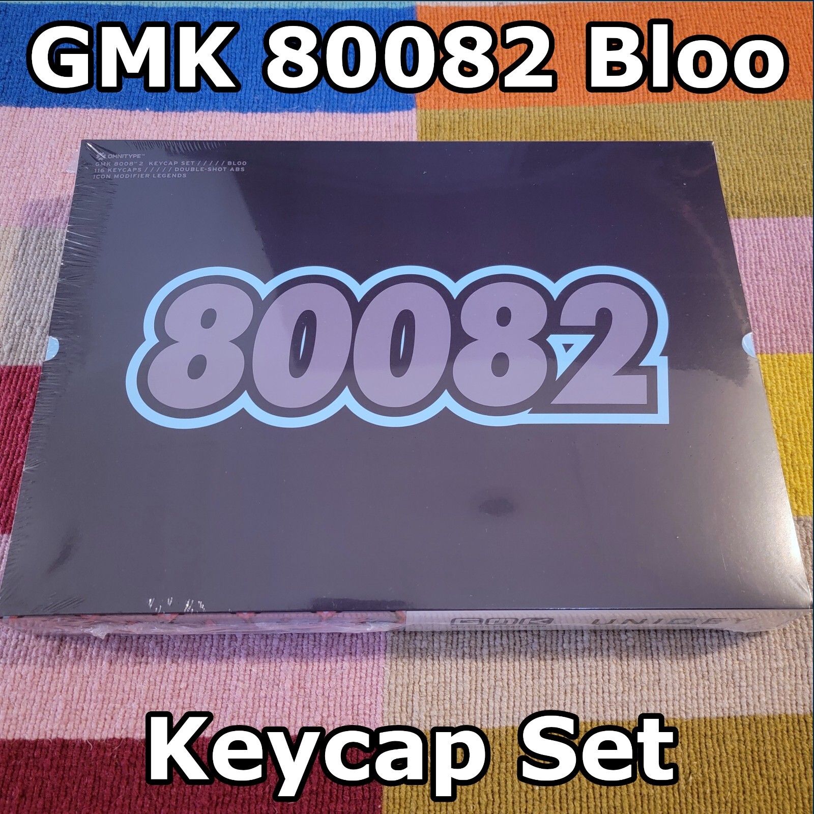 GMK 80082 BL00 - SEALED BASE SET - Double Shot ABS Keycaps For Keyboards