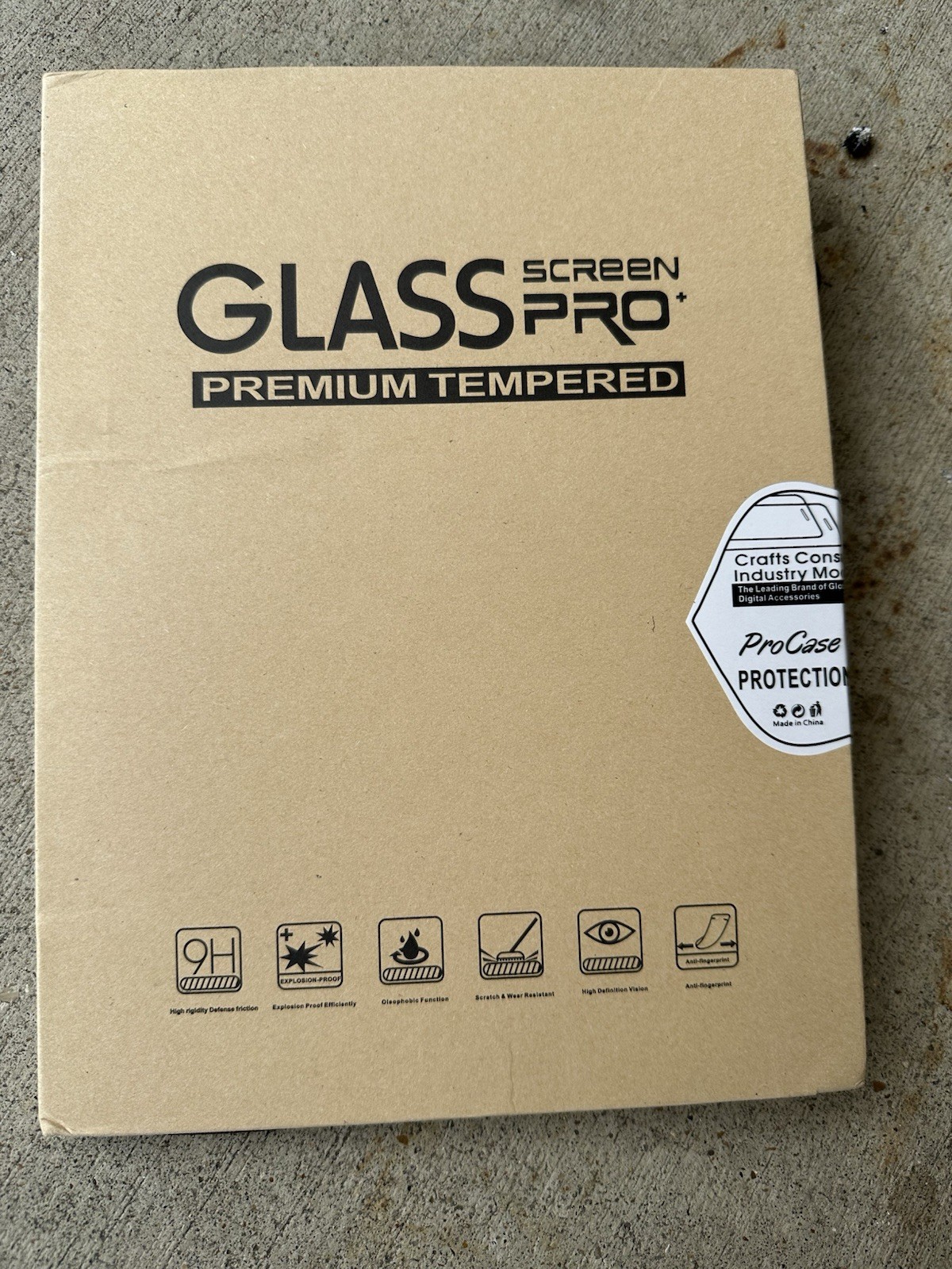 ProCase Tempered Glass Screen Protector for iPad 10th Gen Clear, HD, Anti-Finge…