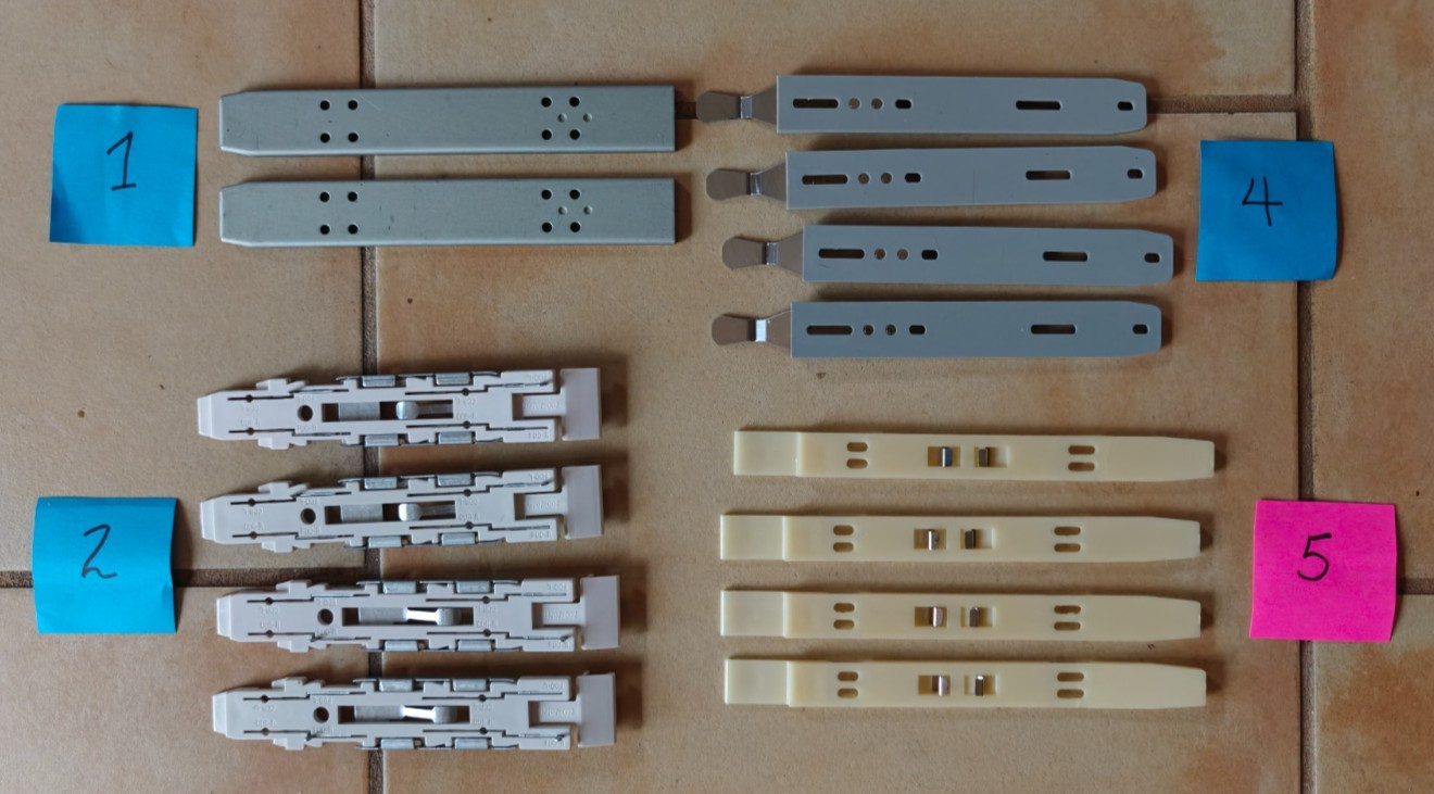 You choose PC Hard Drive Mounting Rails Brackets