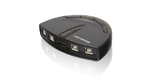IOGEAR 4-Port USB 2.0 Automatic Printer Switch (GUB431)