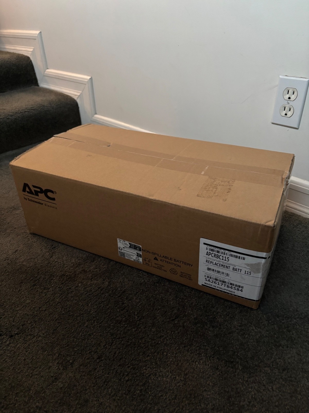 2026 APC APCRBC115 RBC115 Replacement Battery Cartridge 48V Smart-UPS