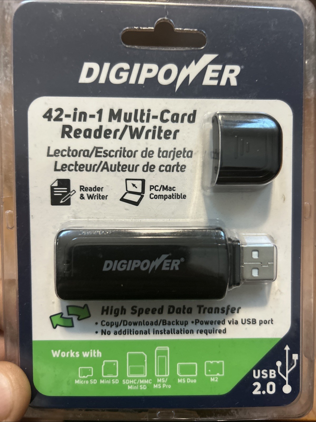 Digipower Universal 42-in-1 Multi Card-Reader/Writer DP-MCR4 (Brand New) 