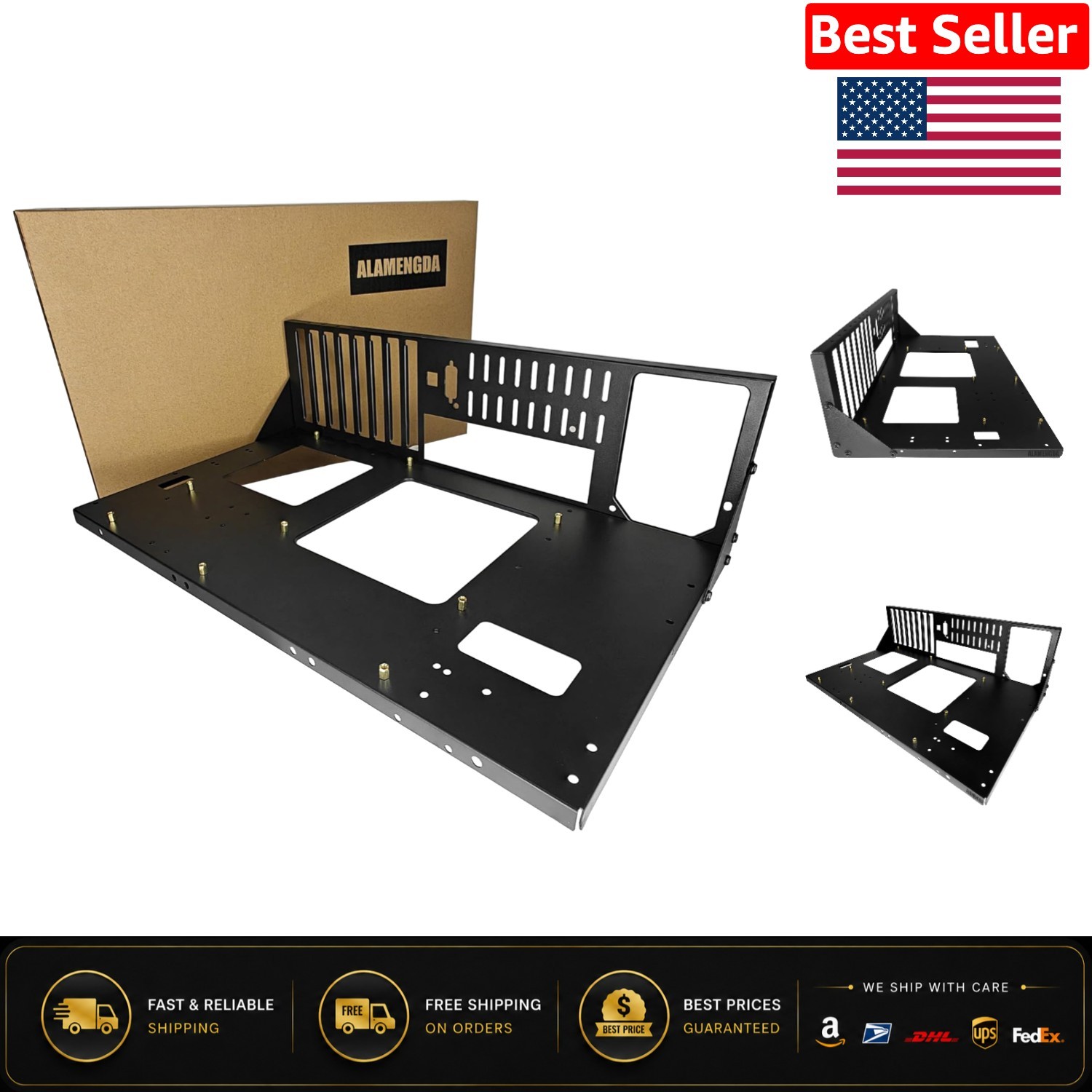 Efficient Open Air Design PC  Bench for Tech Enthusiasts - 12 cm Fan Size