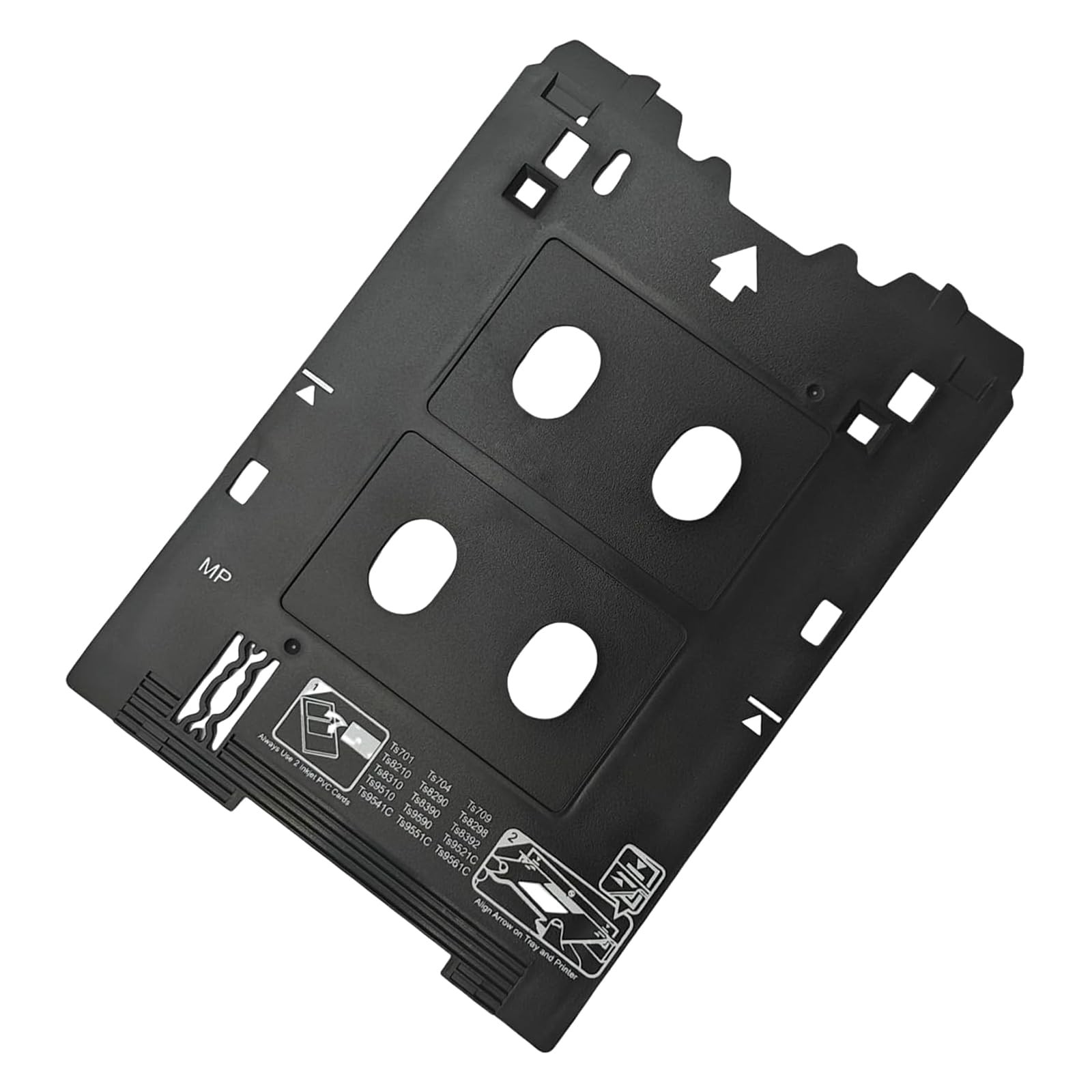 Inkjet PVC ID Card Tray Fit for Canon Printers TS70 TS82 TS83 TS95 Series
