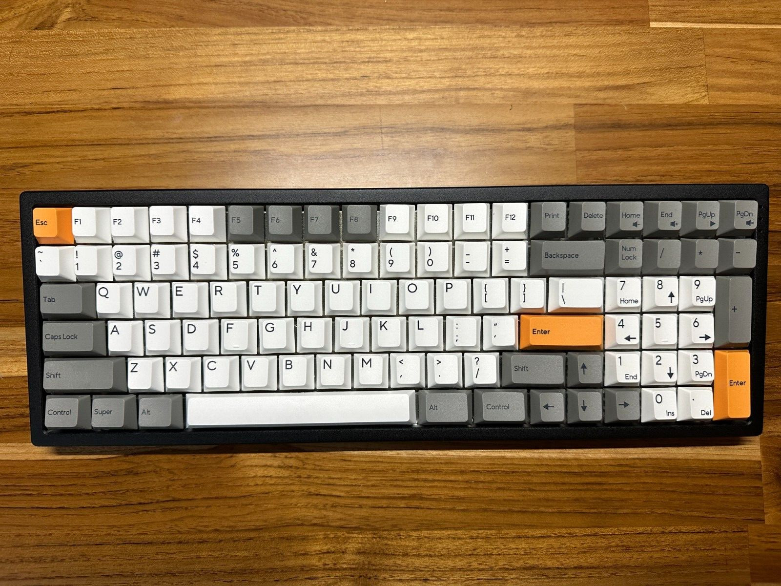 KONO Kira Mechanical Keyboard - 99 Key Condensed Full Size - Box Pale Blue