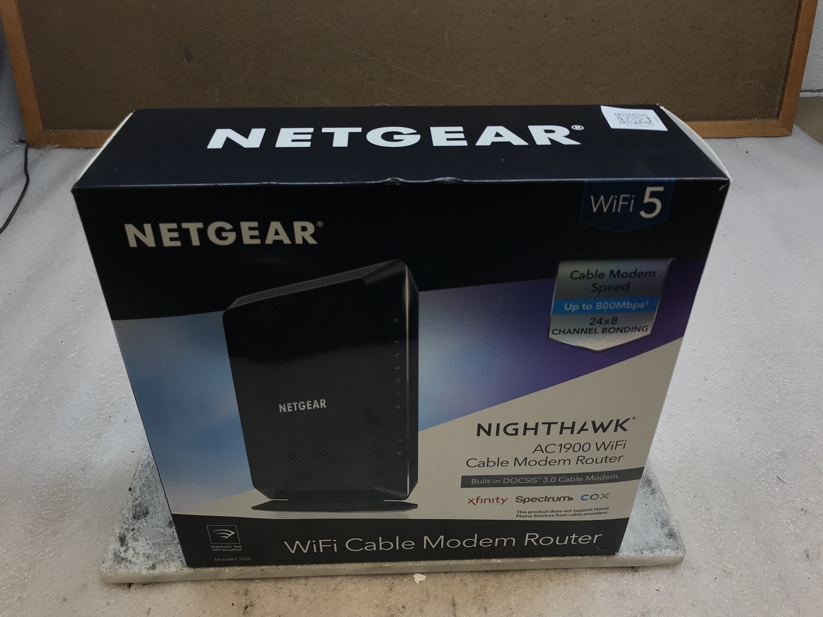 NETGEAR Wifi 5 Nighthawk AC1900 Router with DOCSIS 3.0 Cable Modem - C7000