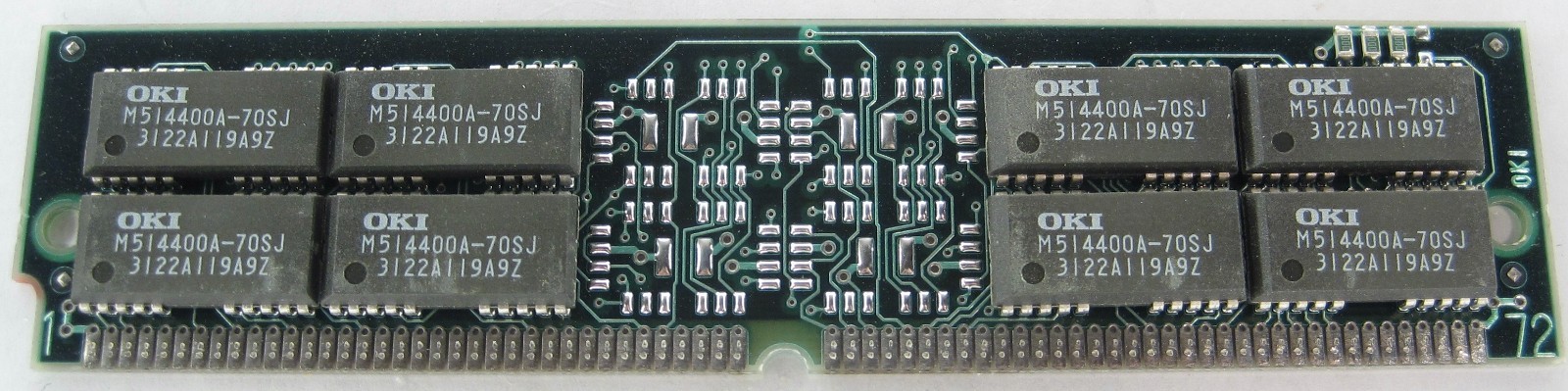 Oki Vintage MSC23132-70DS 72-Pin Single In-Line Memory Module SIMM RAM