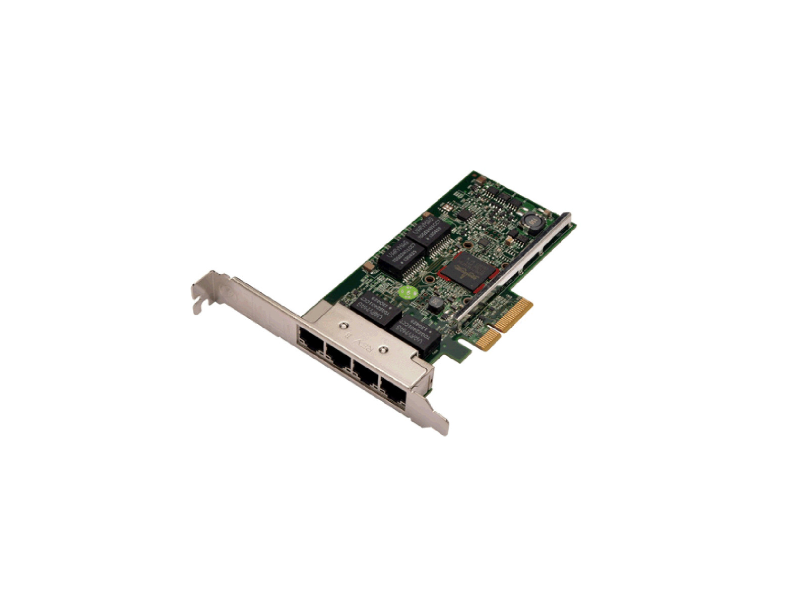 Dell Broadcom 5719 Quad Port 1GbE RJ45 PCIe Network Adapter NIC LP XG0WH