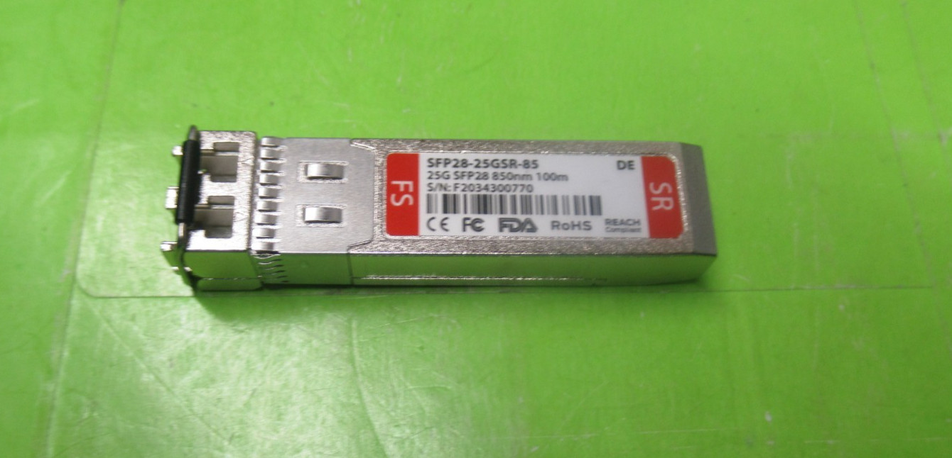 FS SFP28-25GSR-85 25G SFP28 850NM 100M Transceiver Module