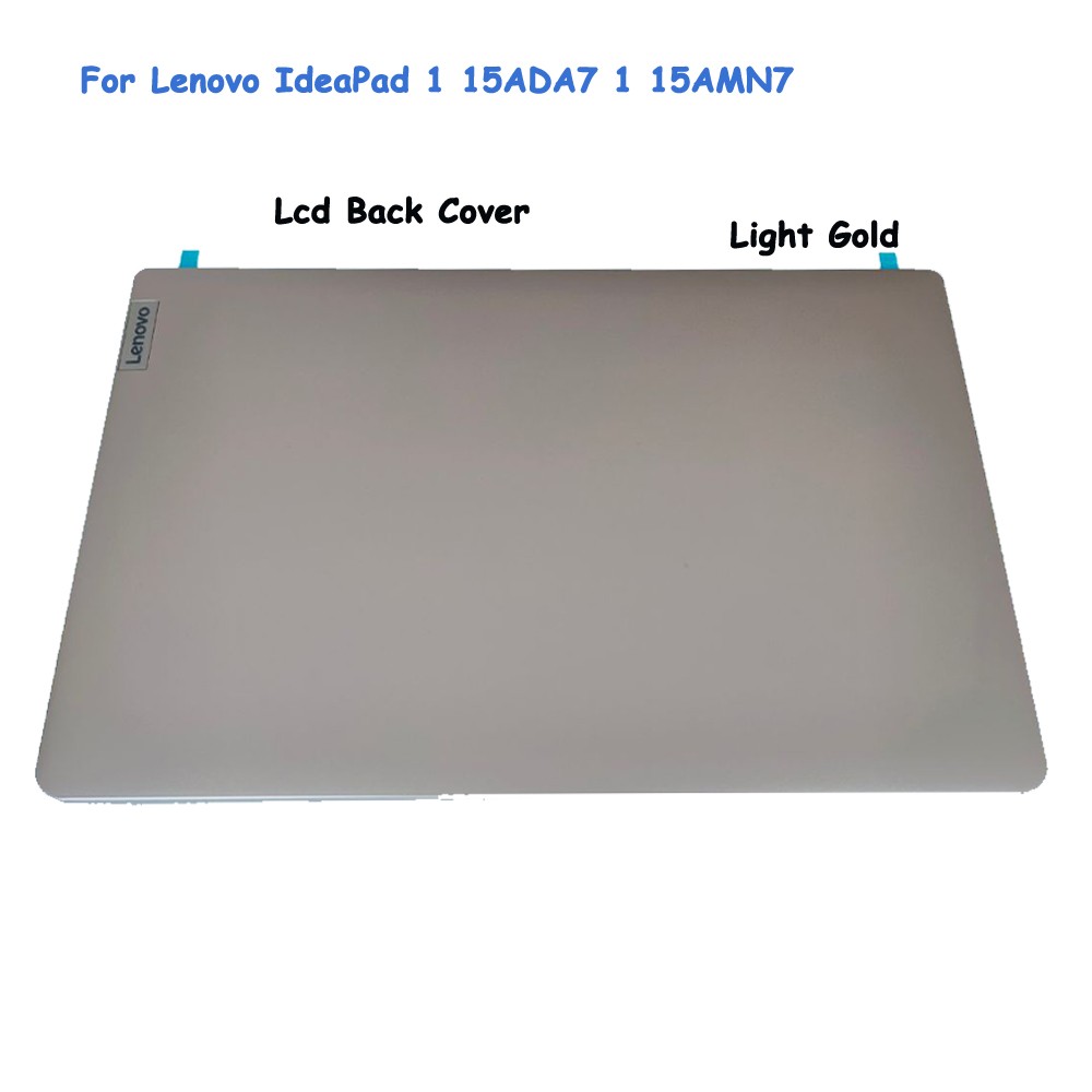 New Gold LCD Cover Back Rear Lid For Lenovo IdeaPad 1 15ADA7 1 15AMN7 5CB1F36622