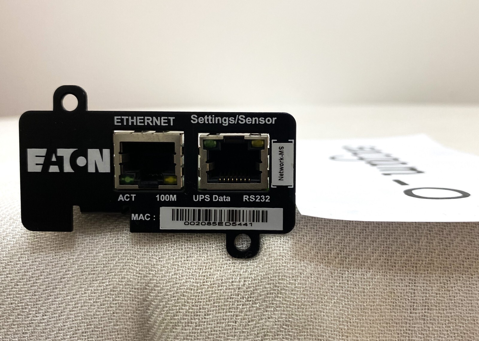 EATON Network Management Card MS SNMP/WEB Adaptor 710-00255-03P.