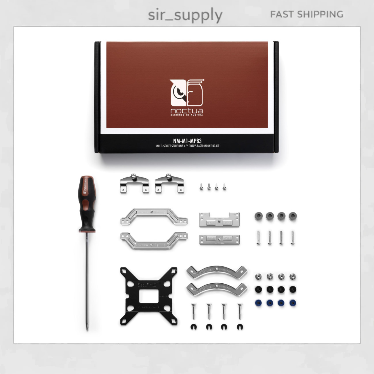 High-Performance Multi-Socket Mounting Kit for CPU Coolers - SecuFirm2+ System