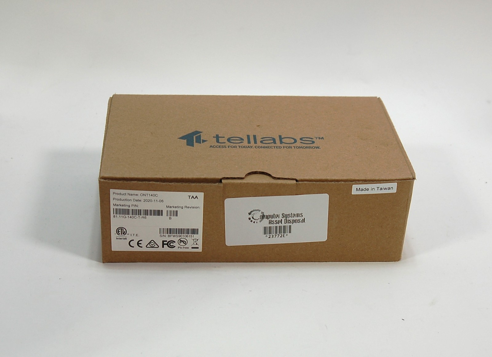NEW Tellabs 140C Optical Network Terminal ONT140C   81.11G-140C-T-R6