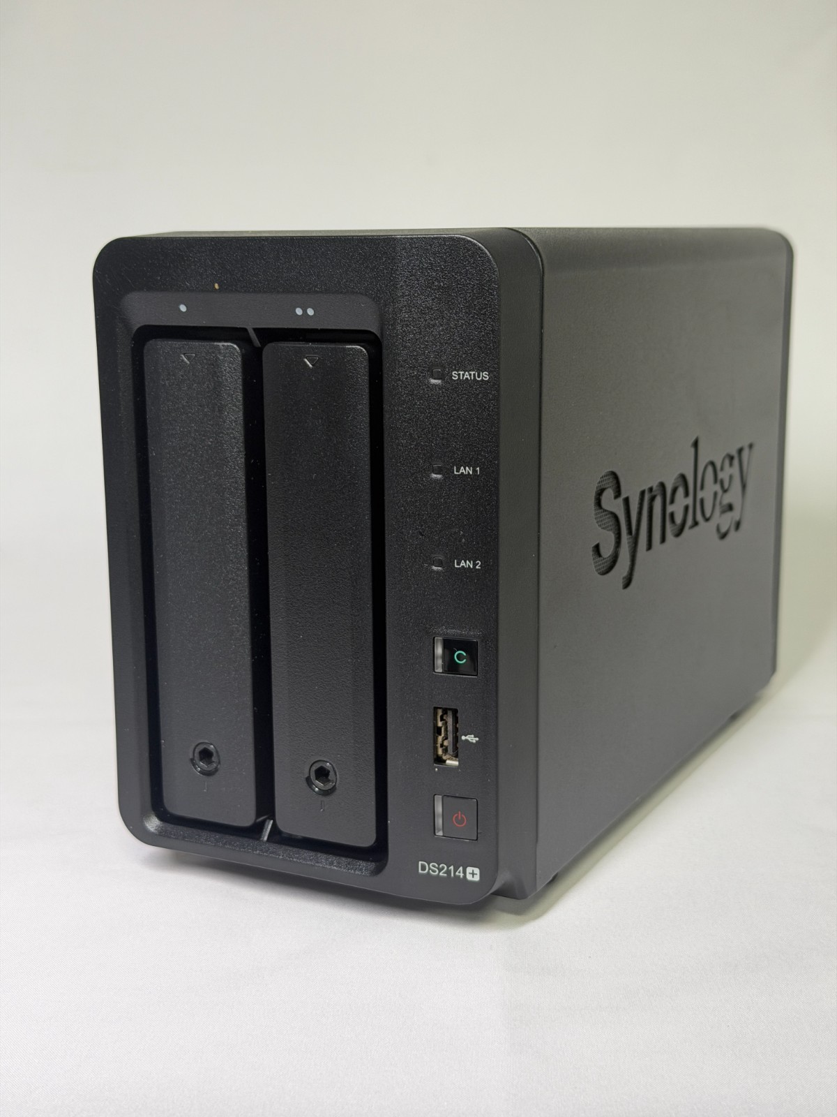 Synology 2-Bay Diskstation DS214+ diskless NAS - Used, Tested, Includes PSU