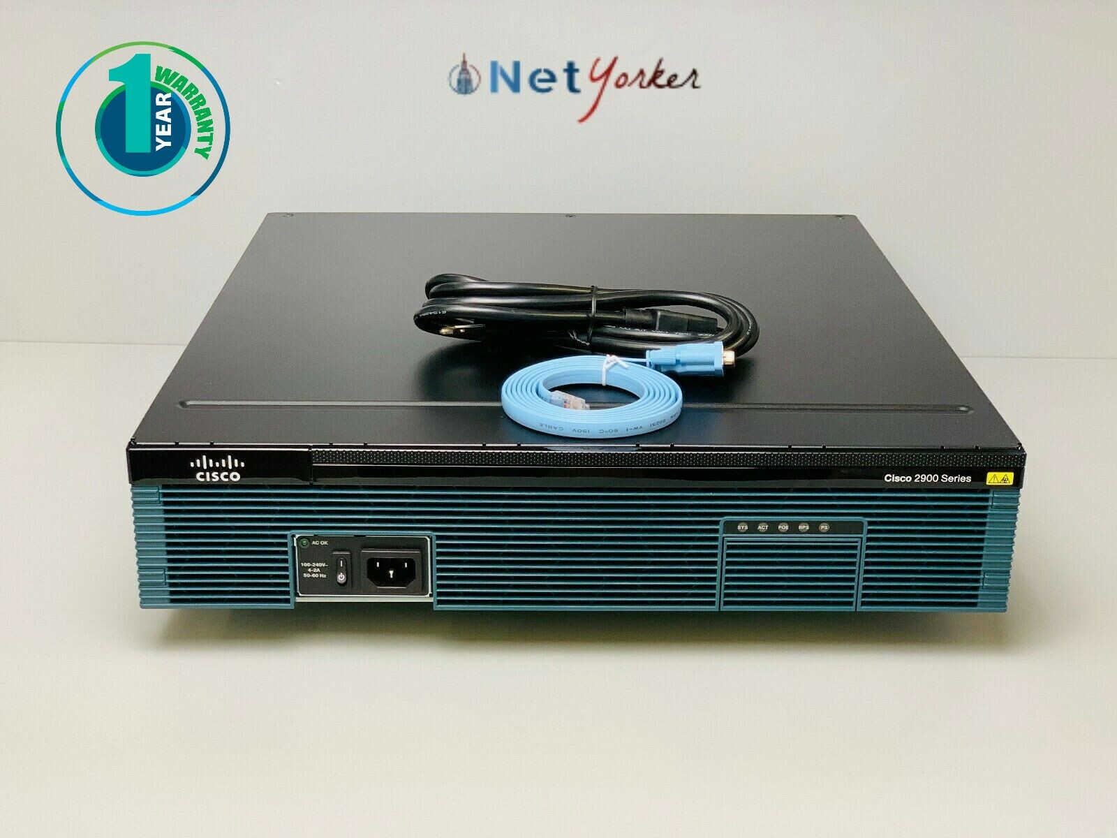 Cisco CISCO2951-SEC/K9 Gigabit Ethernet Security Router - Same Day Shipping