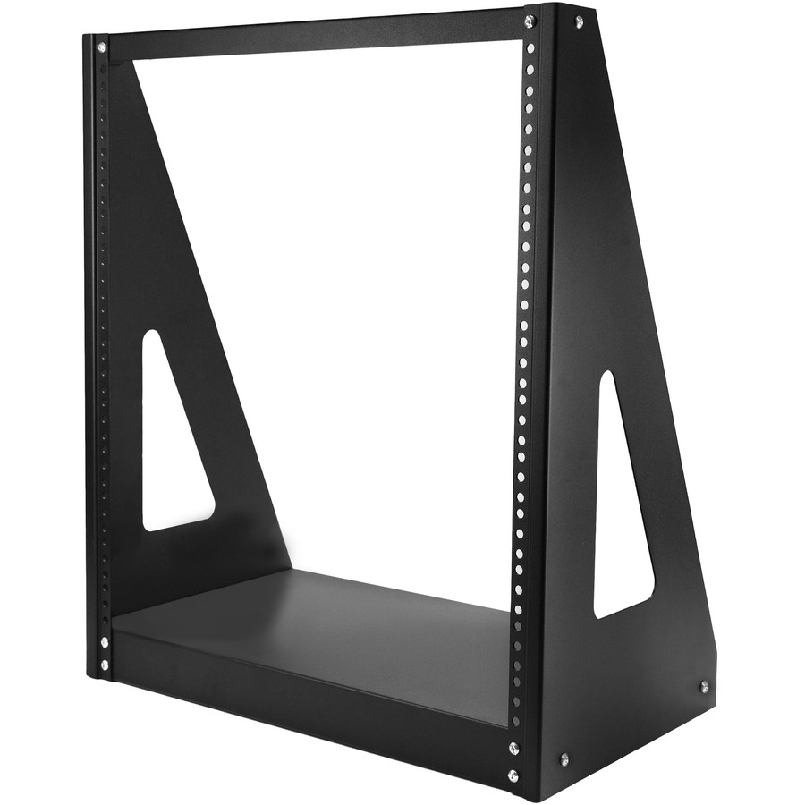 StarTech 2-Post 12U Heavy-Duty Desktop Server Rack, Small Open Frame 19in