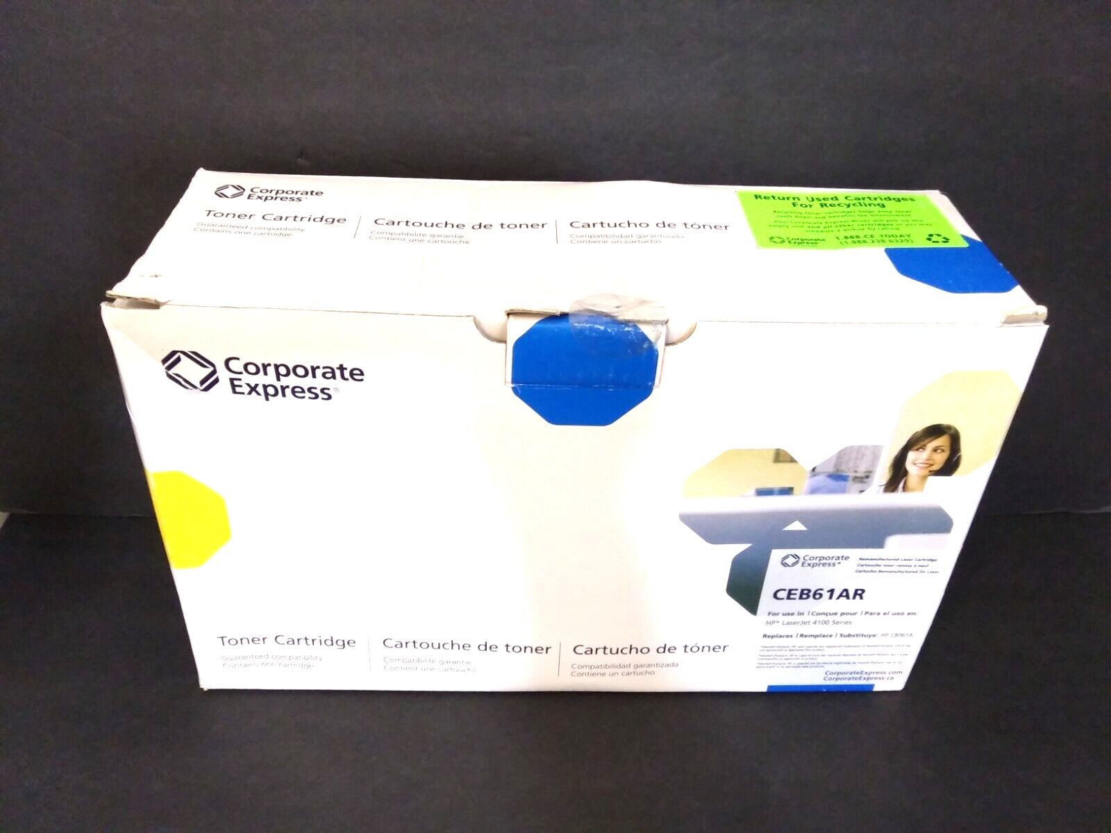 Corporate Express Toner Cartridge CEB61AR  For HP Laserjet 4100 Series NEW