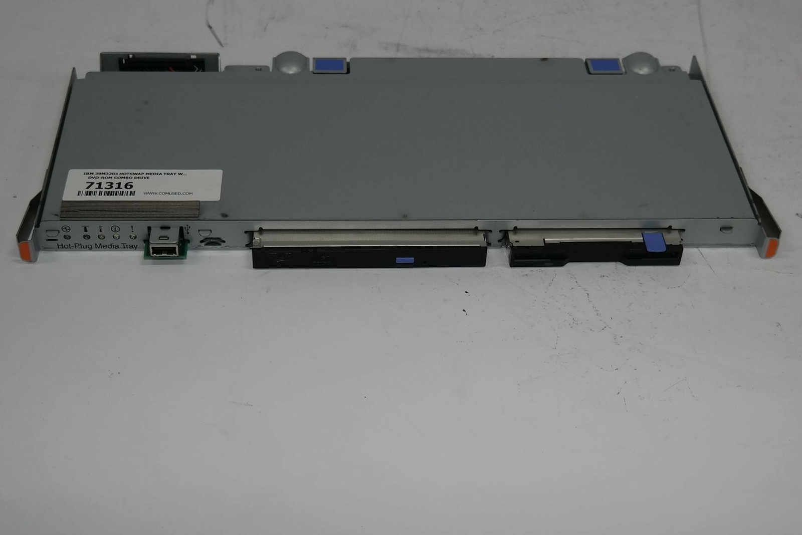IBM 39M3203 HOTSWAP MEDIA TRAY WITH D-RW DVD-ROM COMBO DRIVE