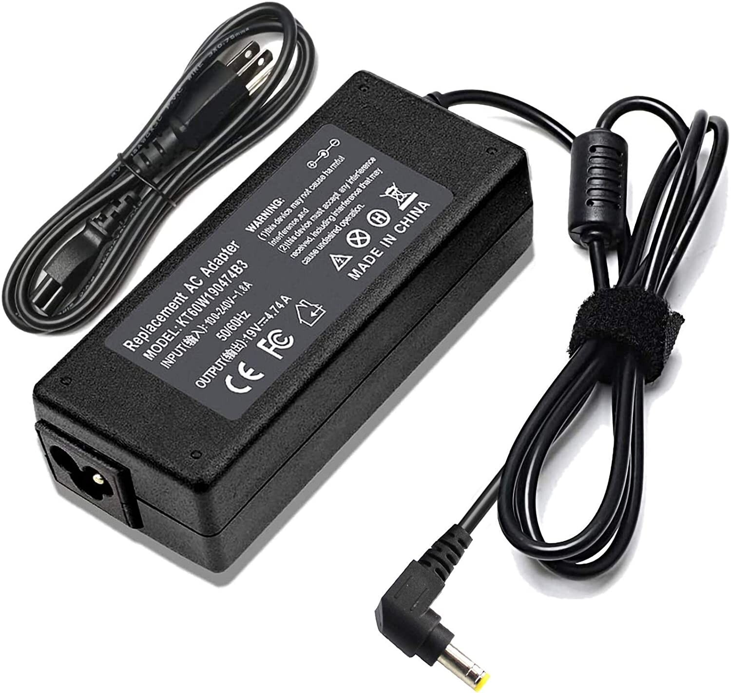 AC Adapter Charger For Fujitsu LifeBook T4020B T4020D T4210 T4215 T4220 