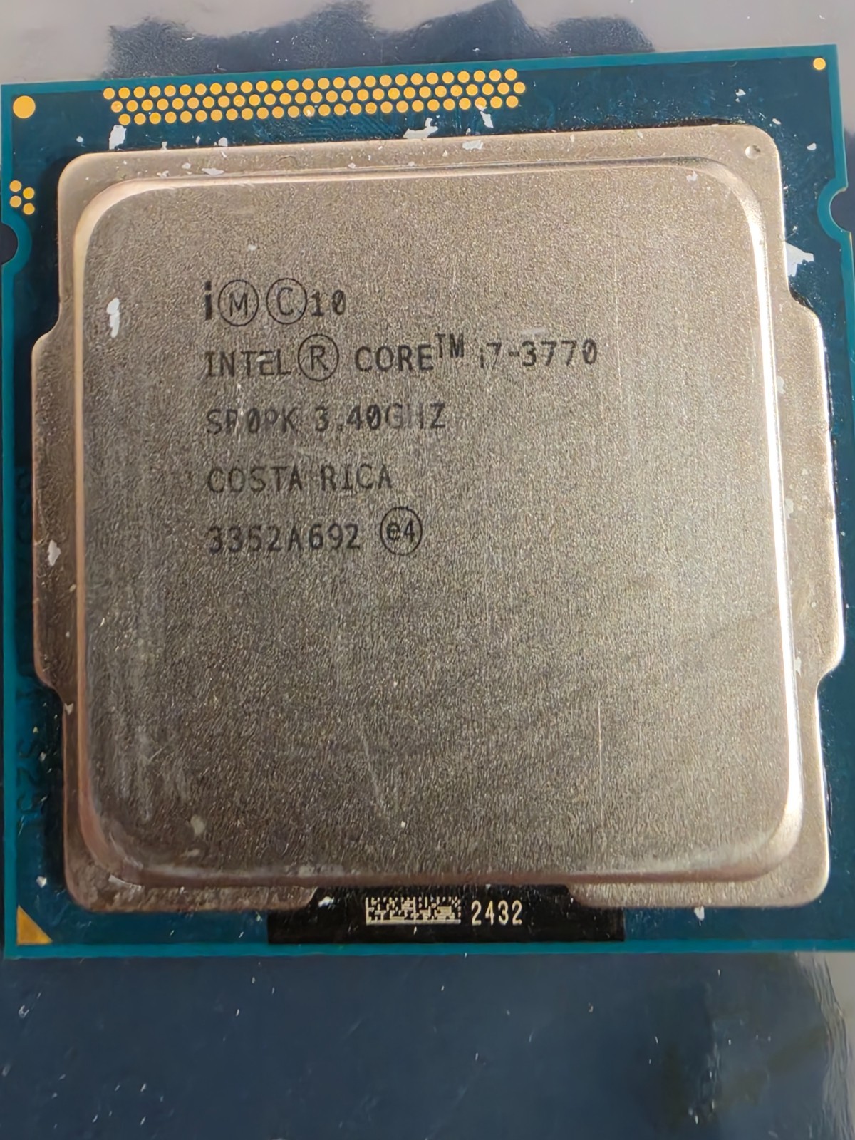 Intel Core i7-3770S SR0PN 3.10GHz 8MB Quad Core LGA 1155 CPU 65W