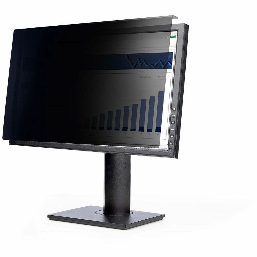StarTech 27-inch 16:9 Computer Monitor Privacy Screen, Hanging Acrylic Filter,