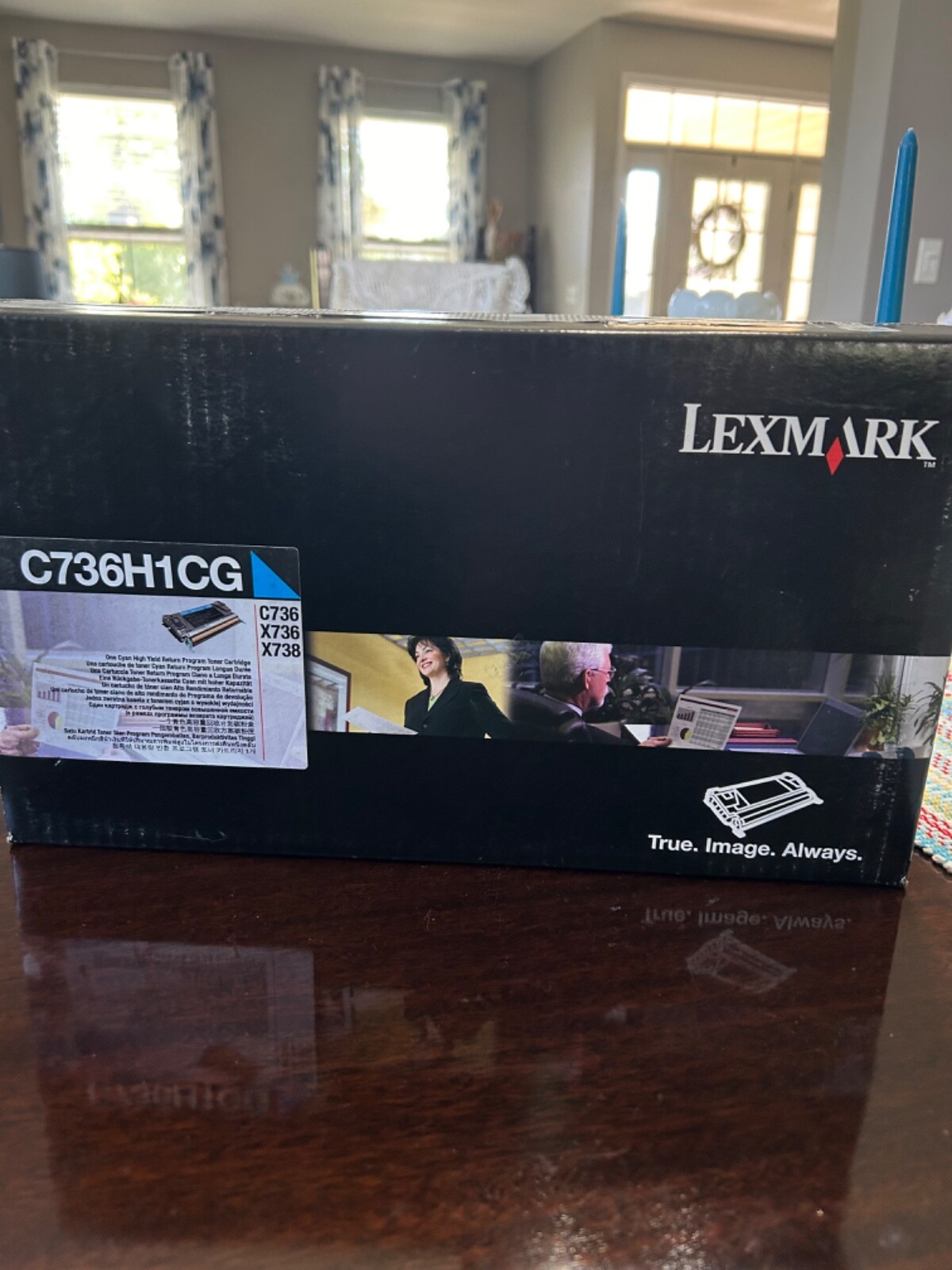 Genuine Lexmark C736H1CG Cyan High Yield Return Program Toner 10K Page NEW