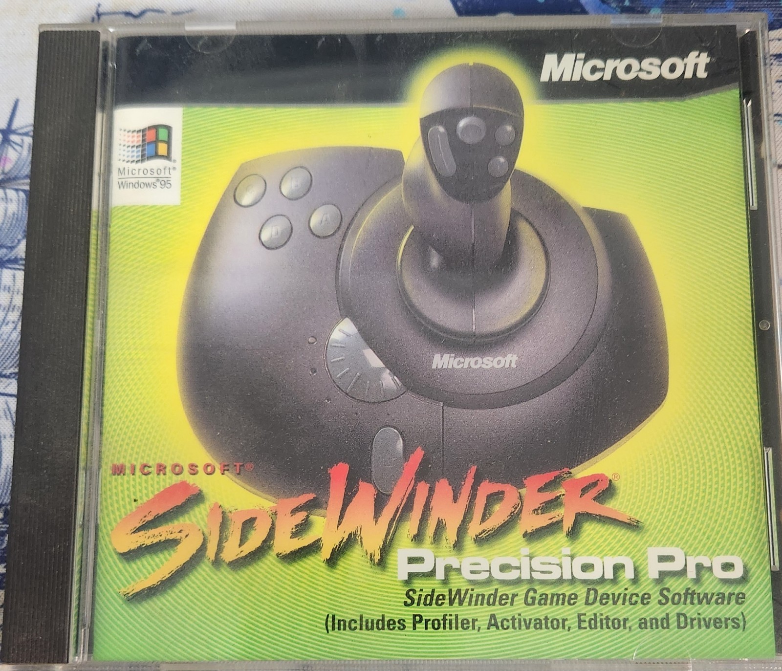 Microsoft SideWinder Precision Pro 2.0 Game Device Software CD for Windows 95