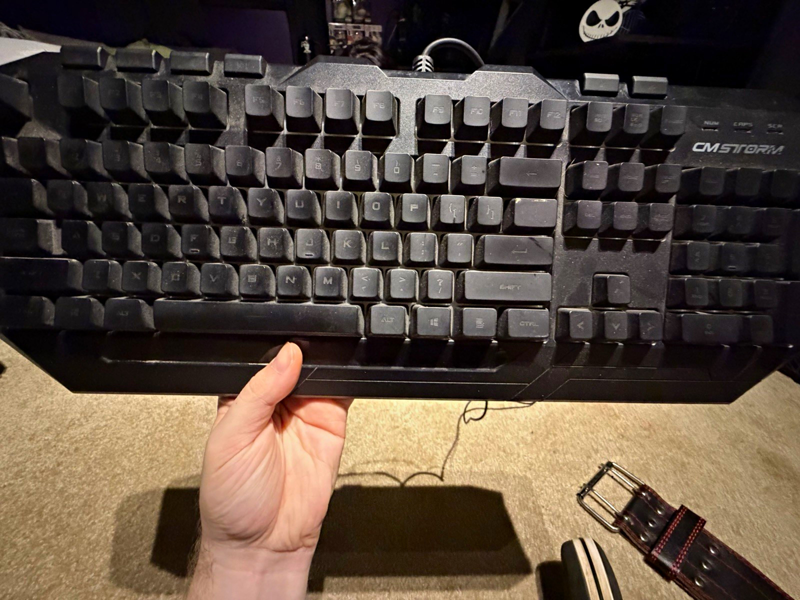 Cooler Master Devastator Wired USB Gaming Keyboard Red RGB