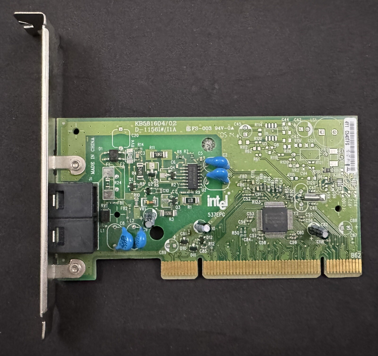 Intel 537EPG 56K Internal Fax/Modem CN-0X2749-71617-548-6Y1H