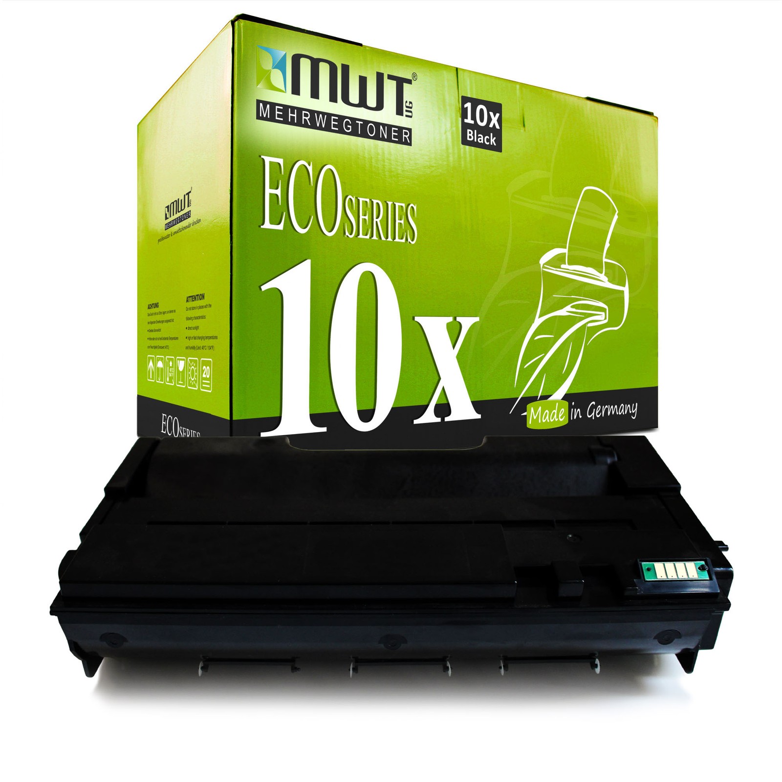 10x Eco Cartridge XXL replaces Ricoh Type SP201HE