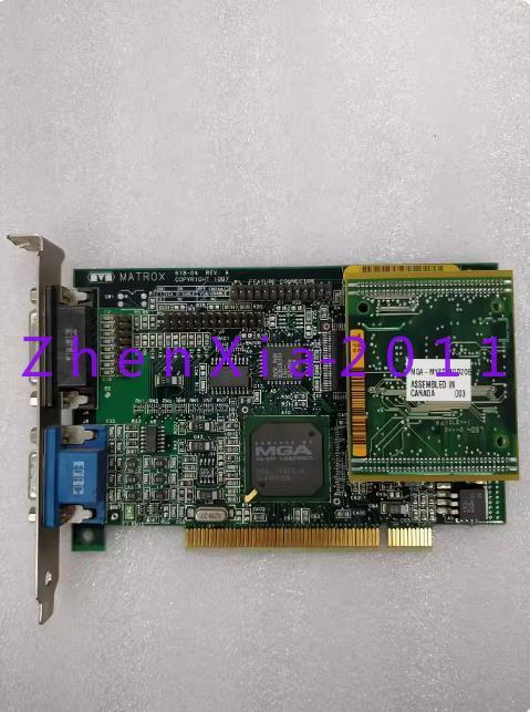 1PC Used MATROX 618-04 REV.A card