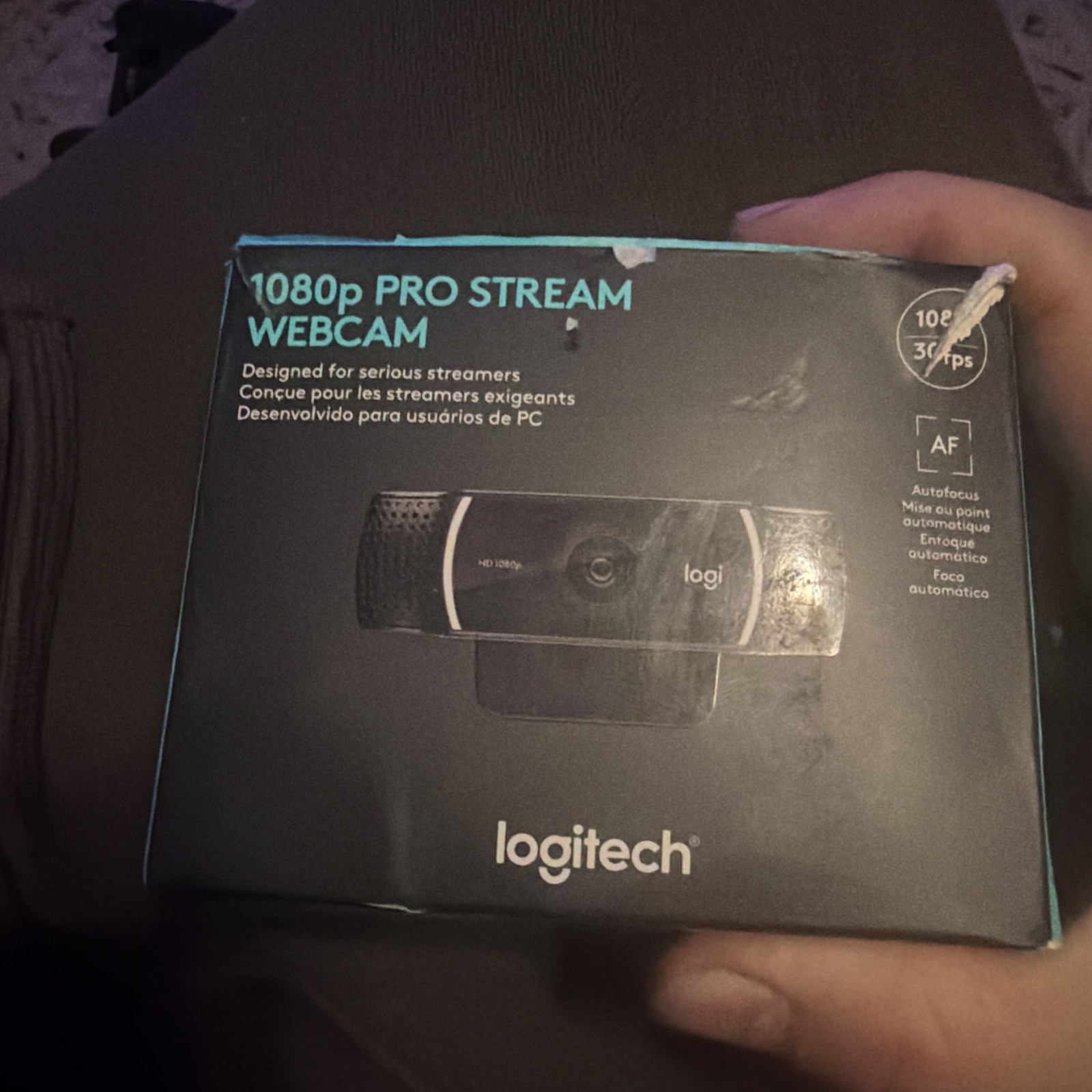 Logitech 1080p Pro Stream Webcam (960-001211) Brand New #2