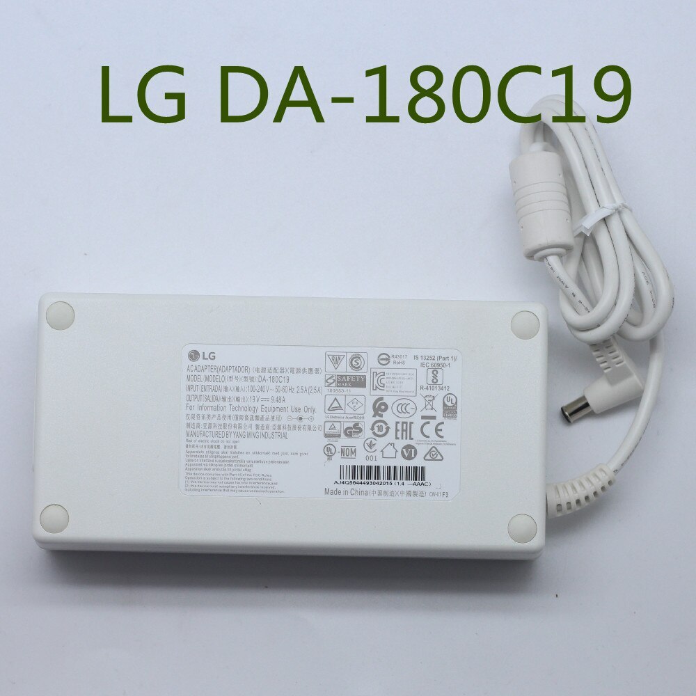 DA-180C19 Adapters Parts AC/DC Adapters For LG DA-180C19 DA 180C19 19V 9.48A