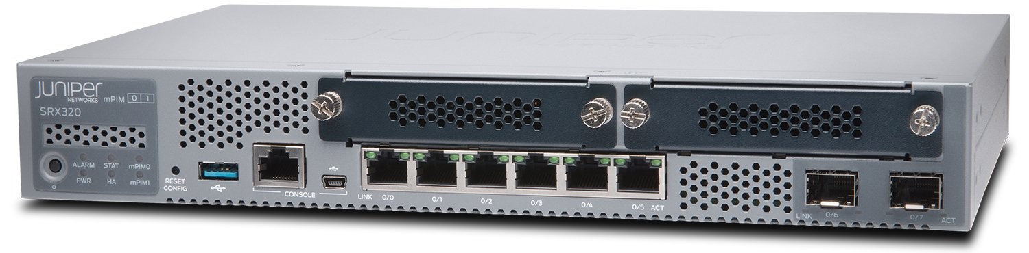 Juniper Networks SRX320 8-Port Security Services Gateway Appliance Renewed Black