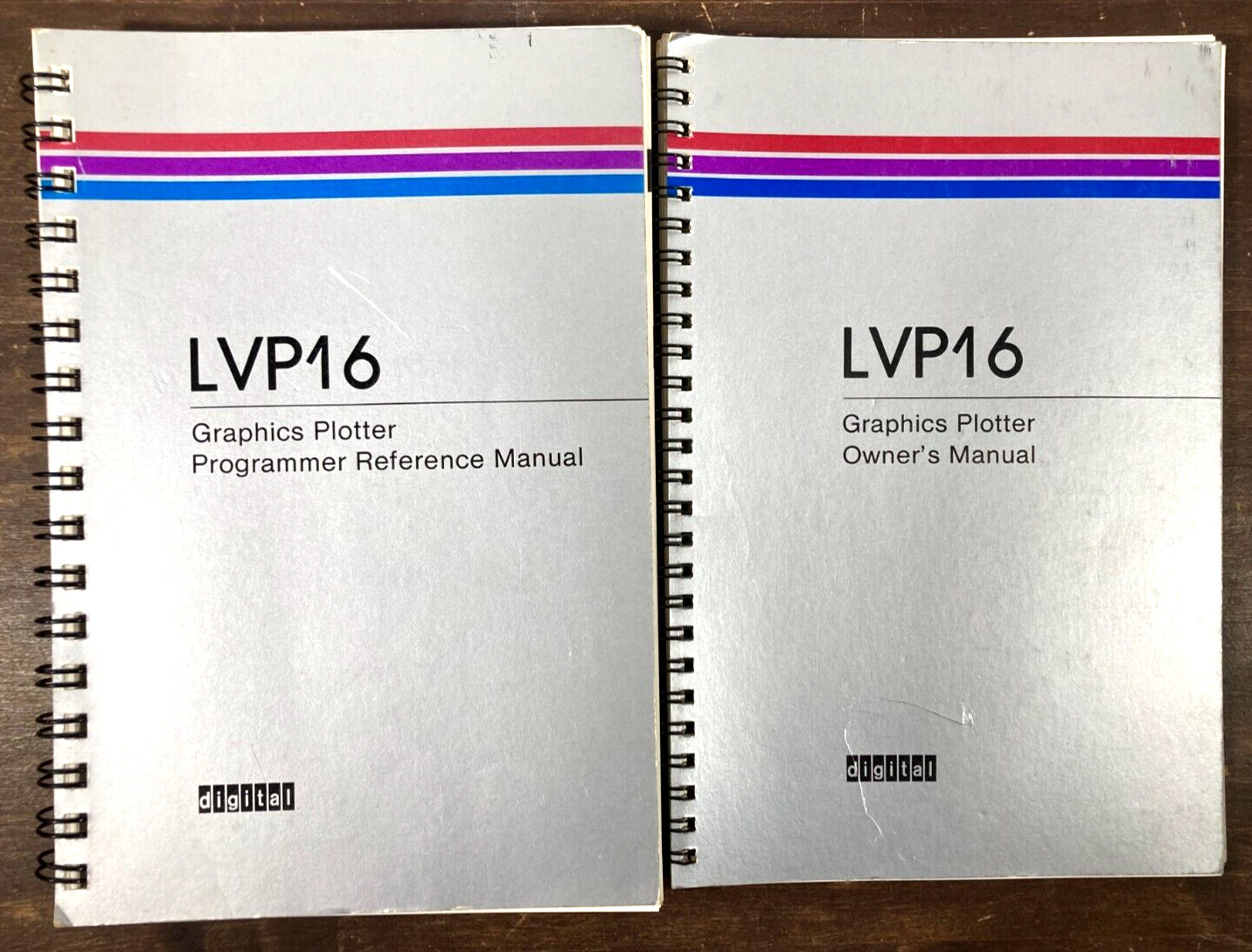 DEC LVP16 Graphics Plotter Owners & Reference Manual Lot Digital Equipment Corp