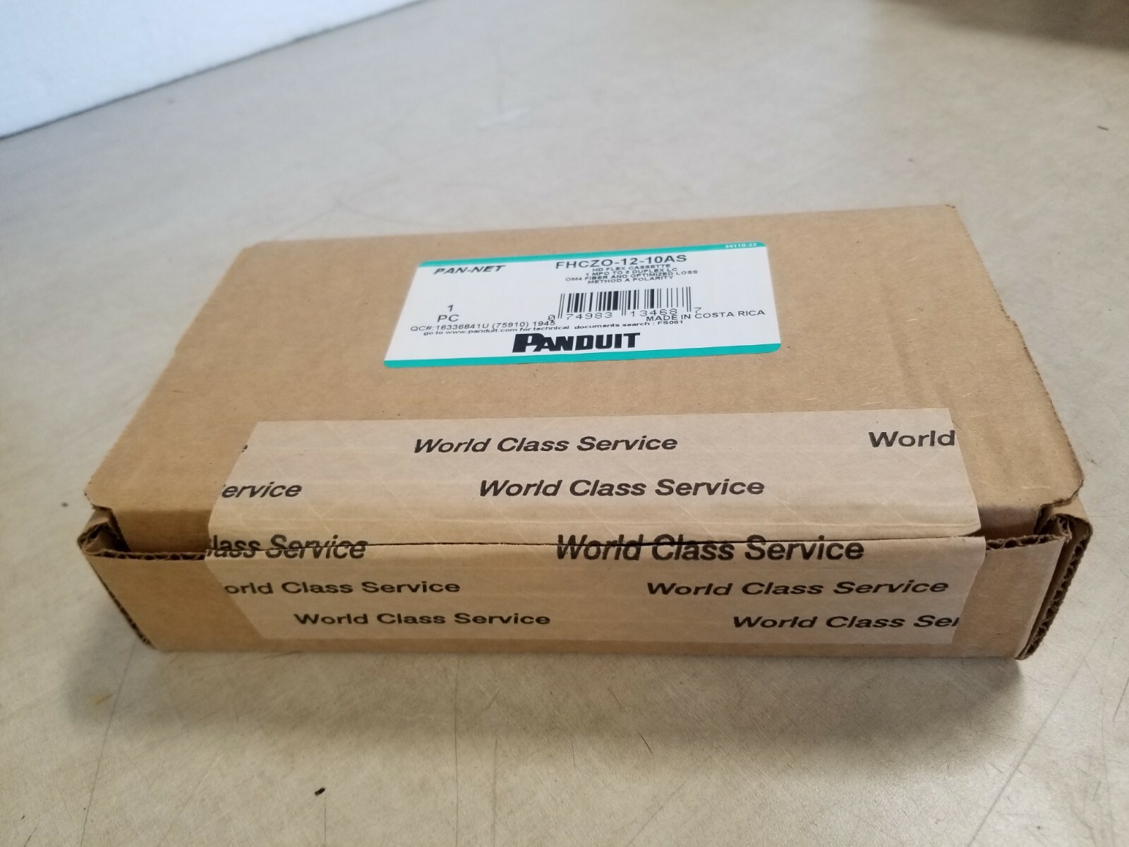 Panduit HD Flex Network Patch Panel 6 Port FHCZO-12-10AS