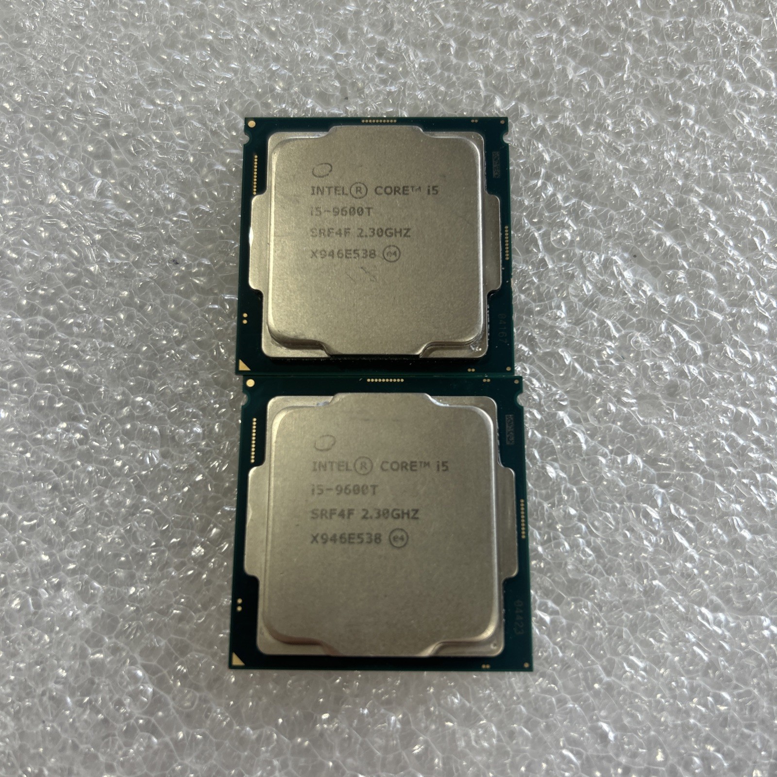 (LOT OF 2) Intel Core i5-9600T CPU 2.30 GHz Desktop Processor (SRF4F) AZ