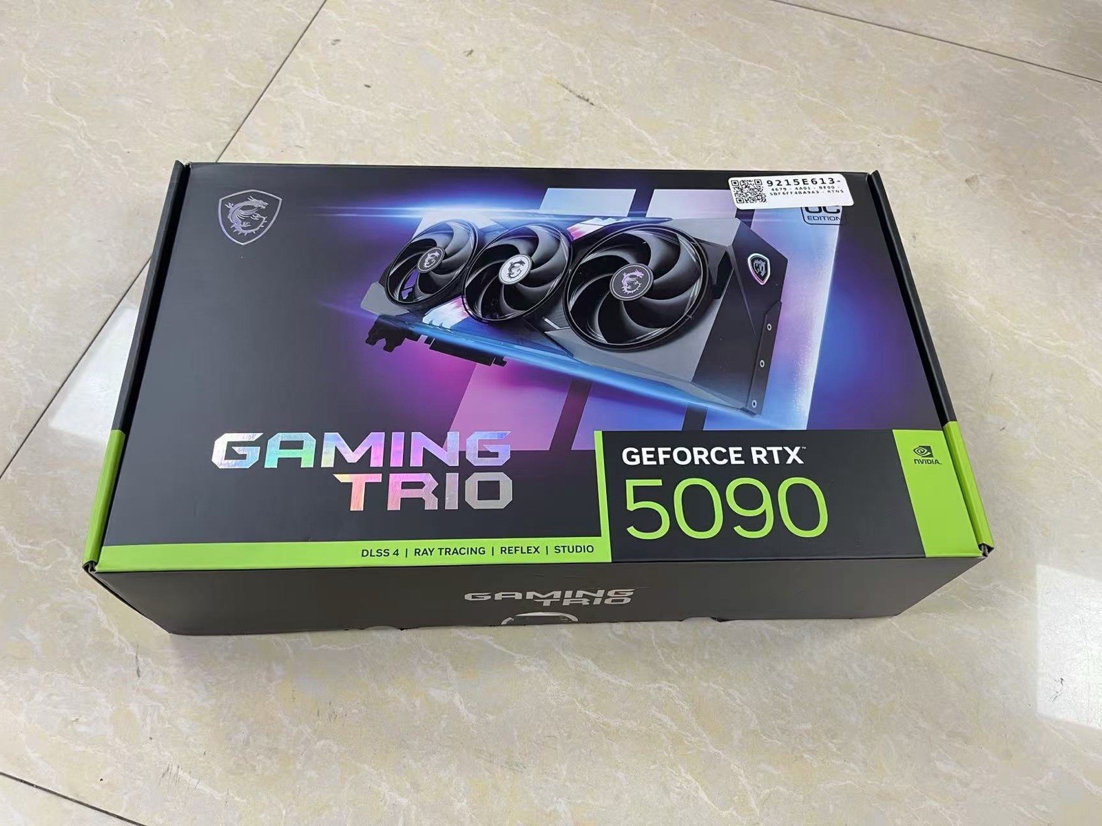 MSI RTX 5090 GAMING TRIO  GPU No Core & VRAM For parts (ship From HongKong)