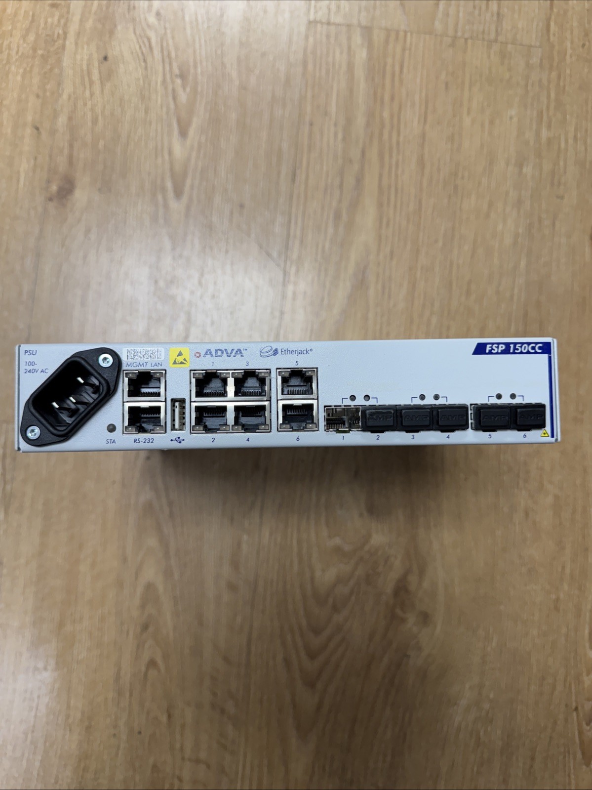 ADVA FSP 150CC-GE114 / 1078904620-01 Networking Module