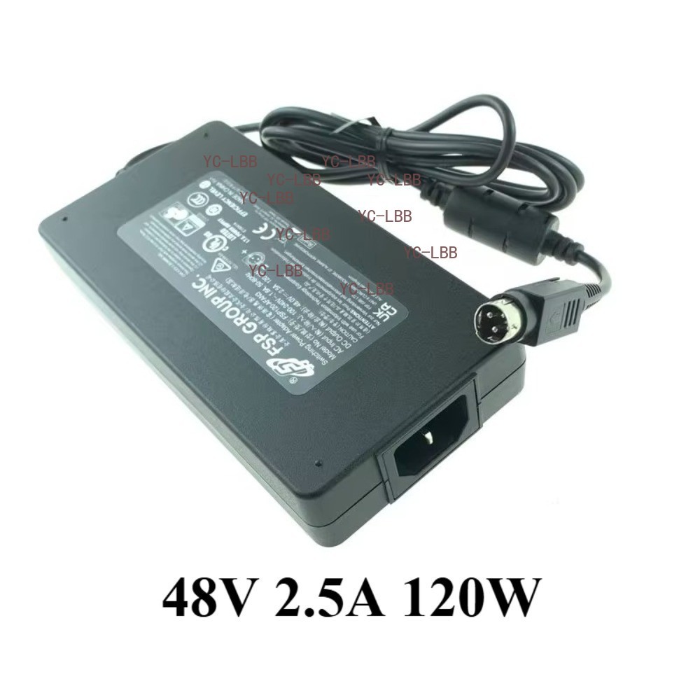 Original FSP 48V 2.5A 120W Power Supply FSP120-AFAN3 3-Pin Power Adapter