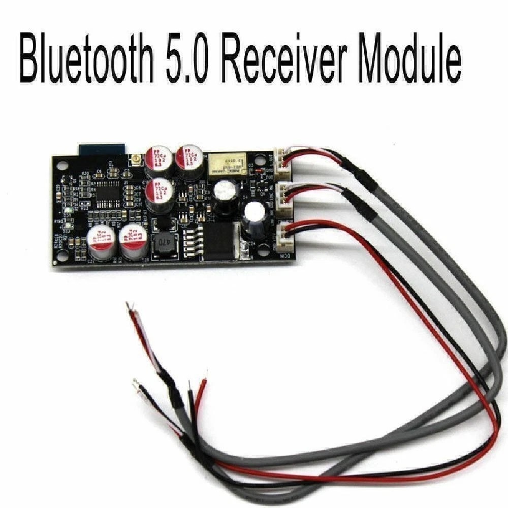 12V 24V Bluetooth 5.0 Receiver HiFi Audio DAC Decoder Board AUX DIY Amplifier