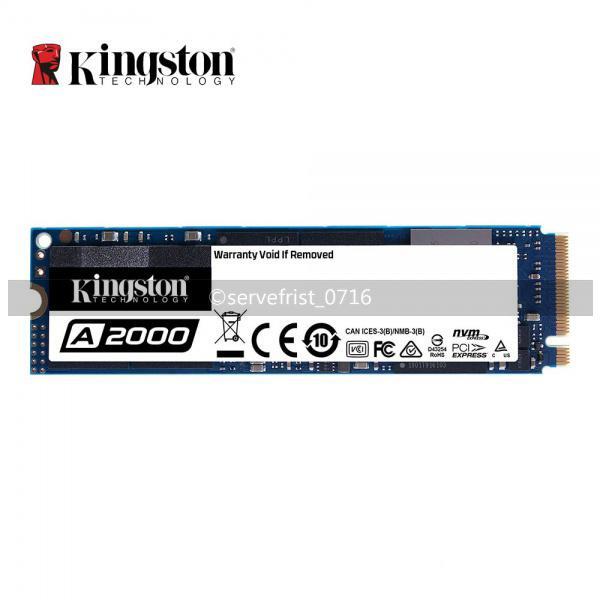 Kingston A2000 250 GB M.2 NVMe Internal SSD (SA2000M8/250G) Solid State Drive
