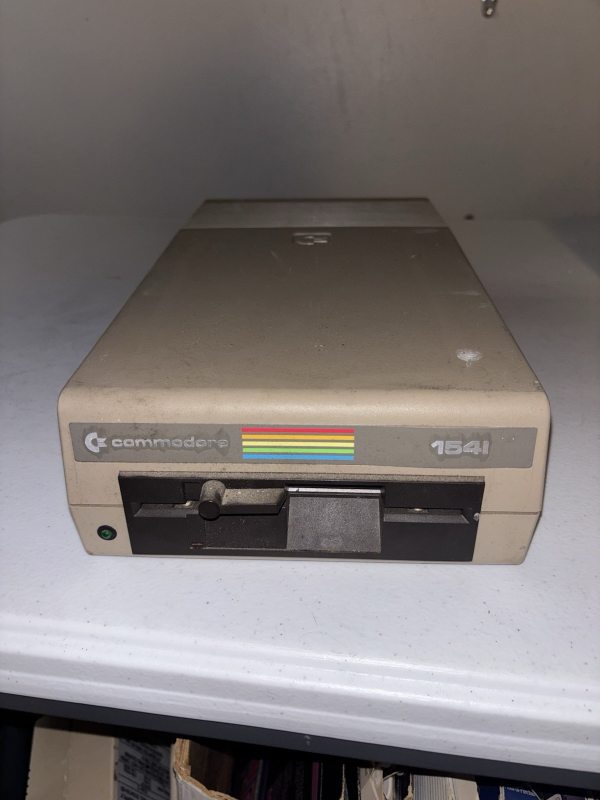 Vintage Commodore 1541 Floppy Disc Drive Computer Powers On UNTESTED