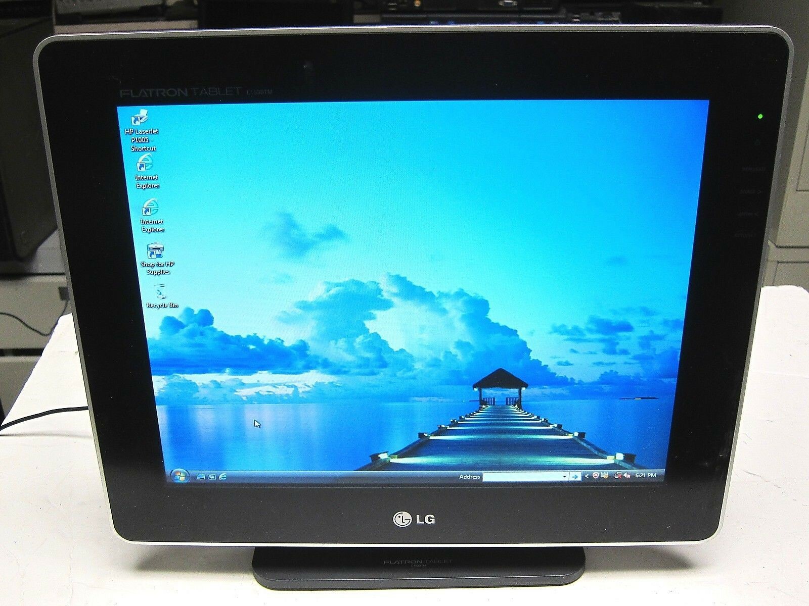 LG FLATRON TABLET MODEL L1530TM SCHOOL SURPLUS GOOD CONDITION