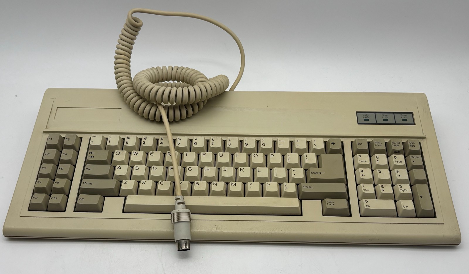 Vintage Maxi-Switch 2186002XX AT/XT Keyboard (DIN-5 Connector)