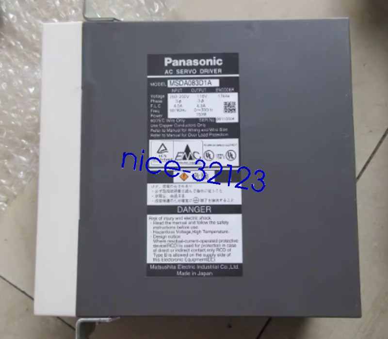 1PC New Panasonic Servo Driver MSDA083D1A via DHL&FedEx&UPS Brand New Fast Ship