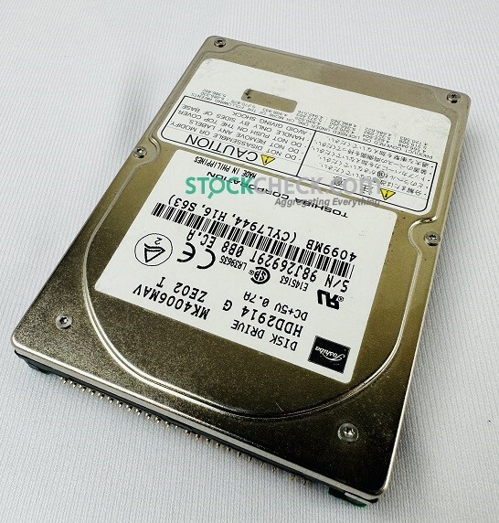 Toshiba MK4006MAV Hard Disk Drive