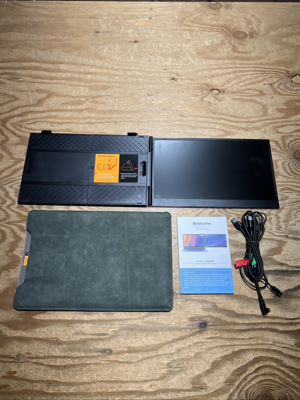 Blackview SCM6 14" FHD Portable Laptop Monitor Extender