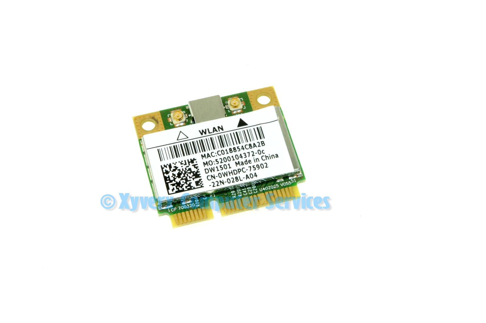 WHDPC BCM94313HMG2L GENUINE OEM DELL WIRELESS CARD LATITUDE 5420 P16G (A)(CA72)