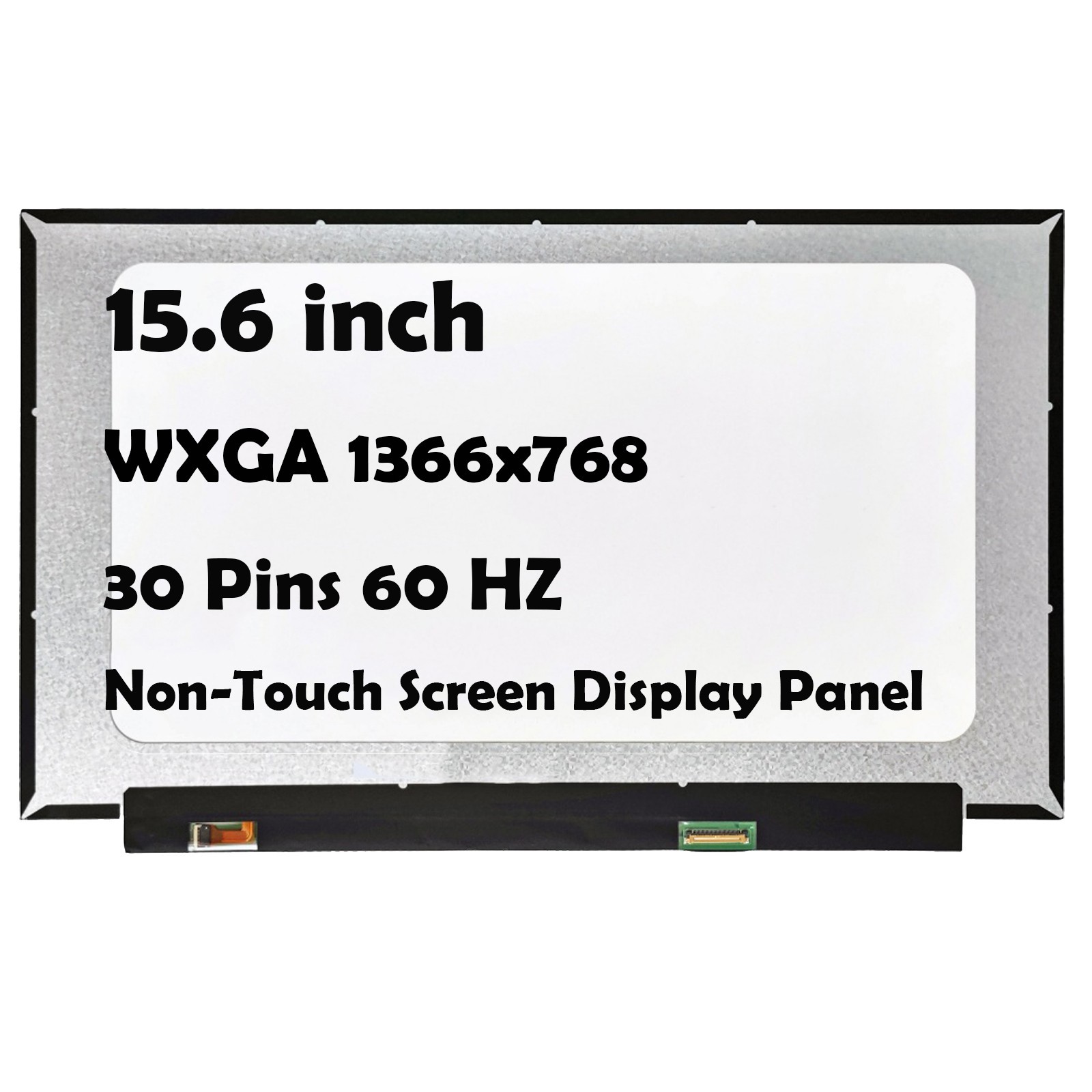 HP Spare Part L63568-001 LCD LED Screen 15.6" HD WXGA Replacement Display New